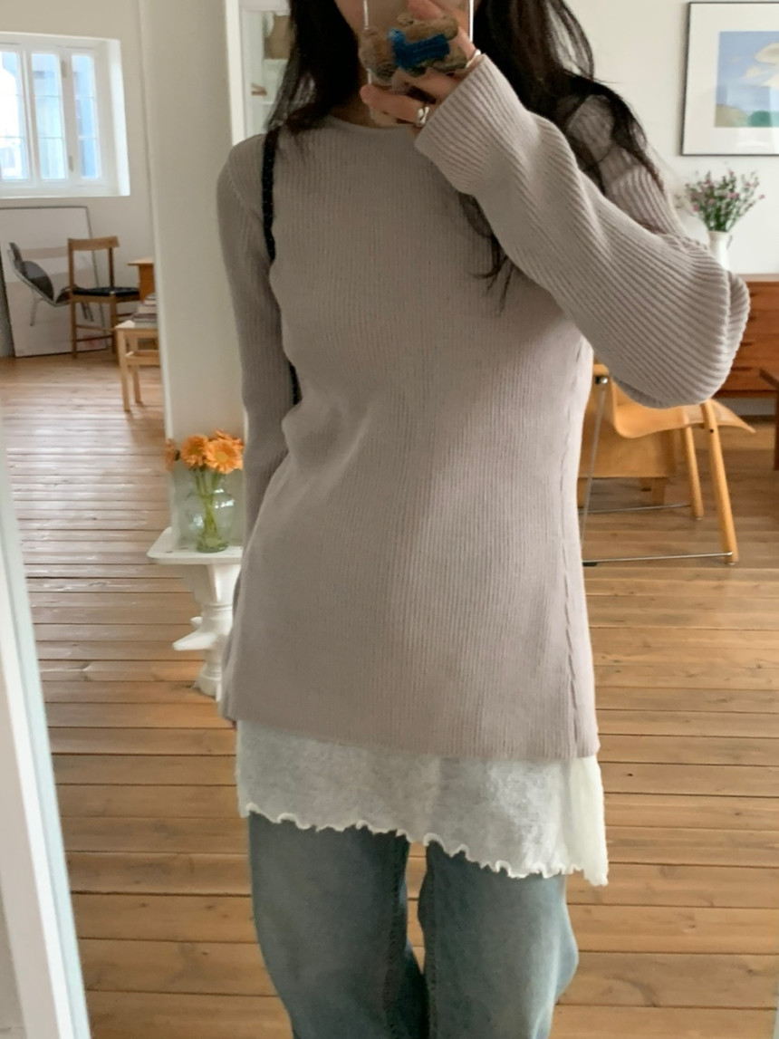 투웨이 스트링 가디건(4color)골지가디건/롱가디건/브이넥가디건/하객룩/브이넥가디건/하객룩/롱거디건 상세 이미지 34