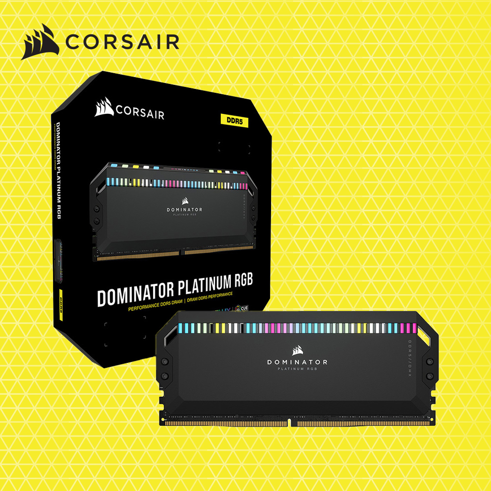 커세어 DDR5-5600 CL36 도미네이터 플래티넘 RGB 블랙 16Gx2 A1