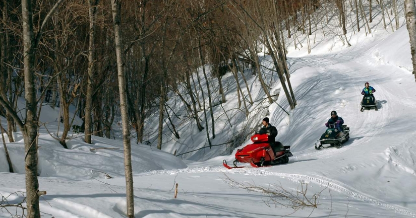 일본 삿포로  홋카이도 삿포로 스노우모바일 랜드 체험 이미지 3