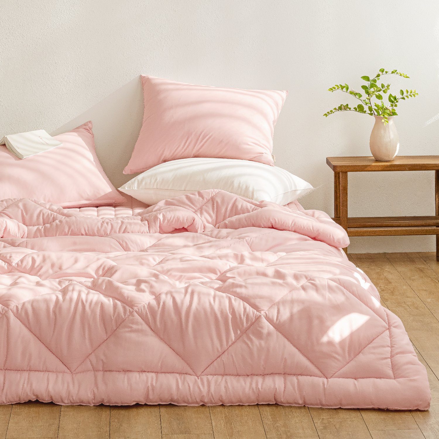 몽실몽실 먼지없는 항균옥수수솜 진드기방지 반려동물 사계절 차렵이불 SS