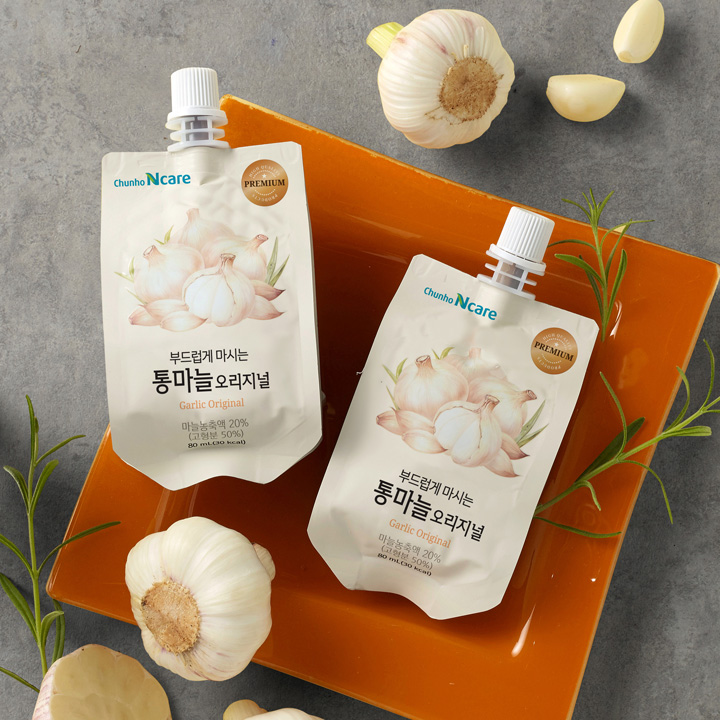 천호엔케어 국산 마늘 저온 농축 고농도 마늘진액 통마늘 오리지널 80ml x 30개입 - 상세 이미지 3