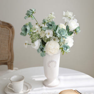 스카비오사 코스모스 실크 조화 거실 인테리어 꽃 화병 꽂이 장식 실사용 후기 | 효과 있을까? - 상품 이미지 4