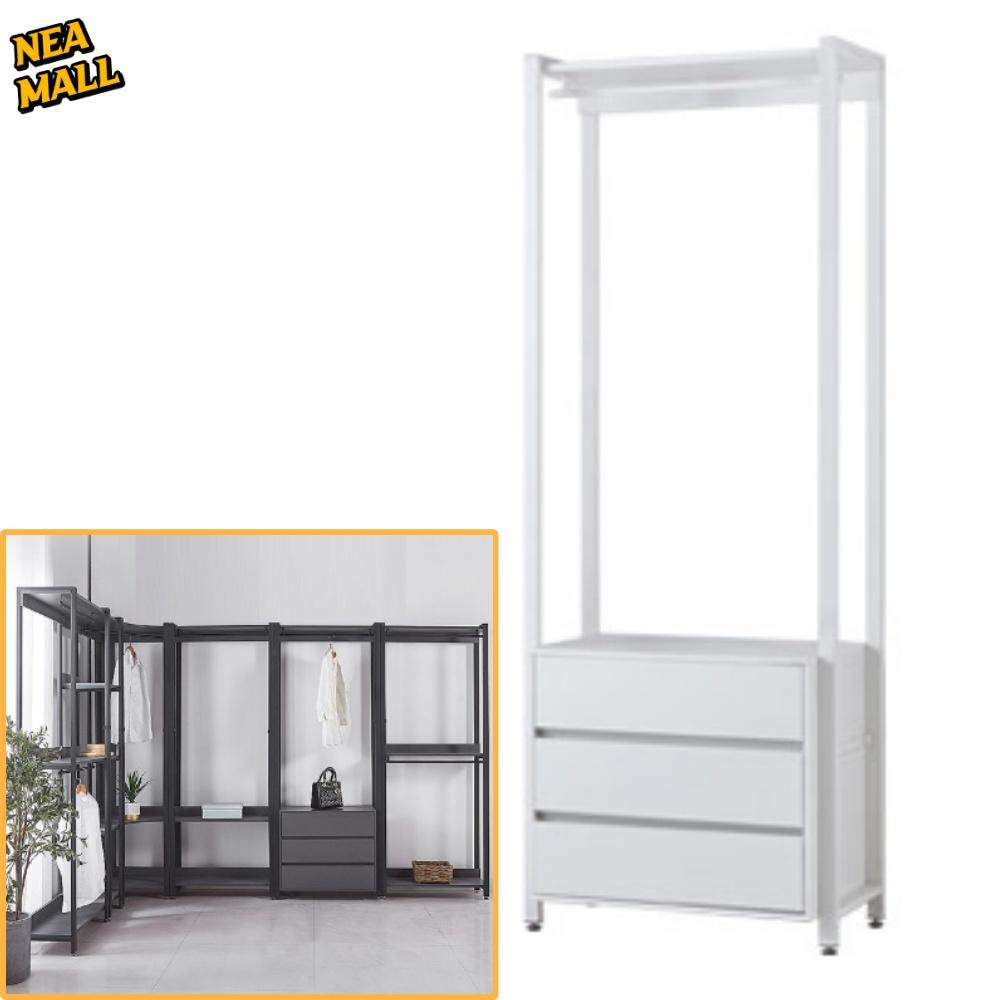 800 서랍형행거 서랍장 드레스룸 행거 서랍행거