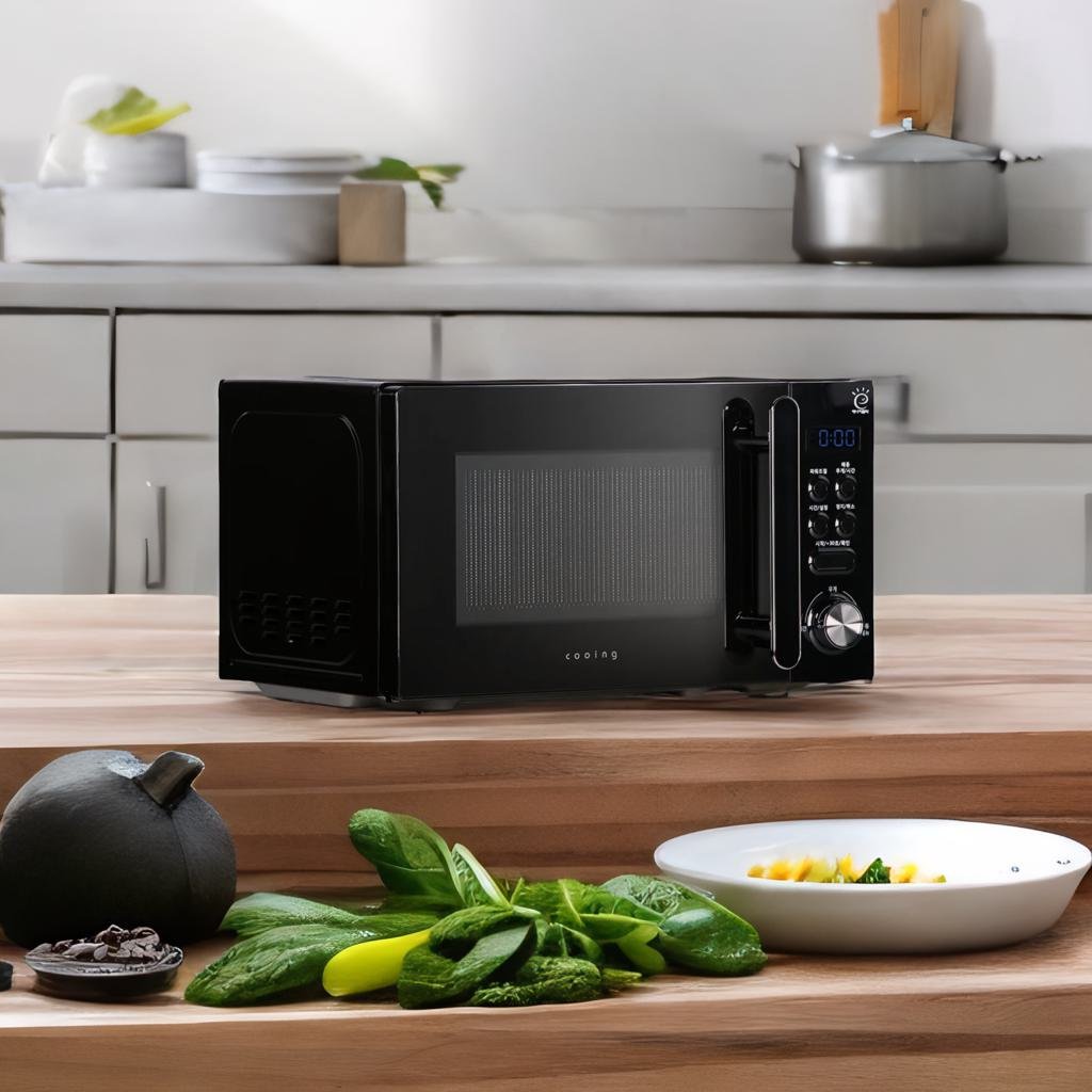 쿠잉 전자렌지 MM-20EB01 블랙 전자랜지 미니 소형