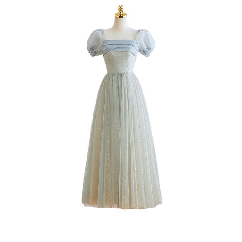 브라이덜샤워 원피스 이브닝 피로연 2부 유색 드레스 - 상세 이미지 5