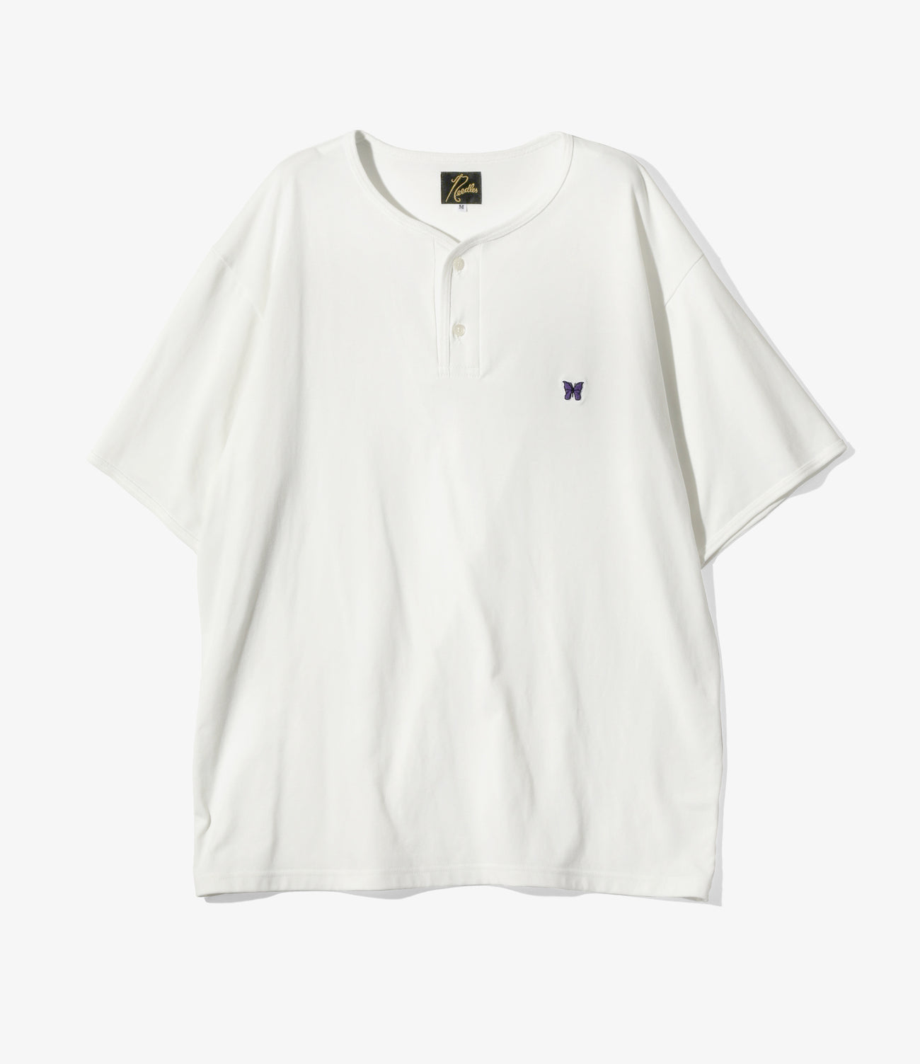 NEEDLES 니들스 헨리 넥 티셔츠 HENLEY NECK TEE 이미지 2
