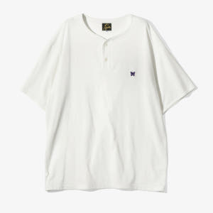 NEEDLES 니들스 헨리 넥 티셔츠 HENLEY NECK TEE 착용 후기 | 사이즈/핏 총정리 - 상품 이미지 2