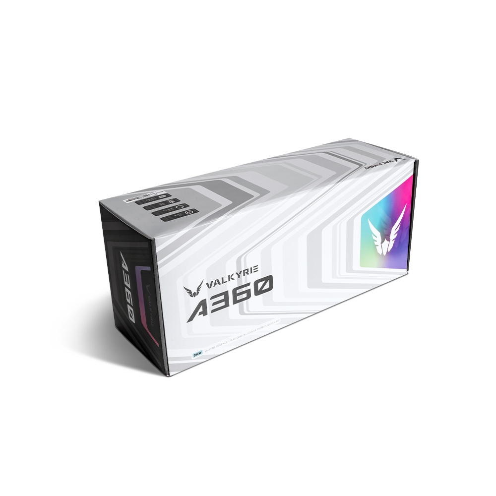 발키리 VALKYRIE A360 ARGB CPU 수랭쿨러 화이트 이미지 6