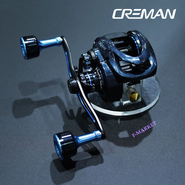 크레만 V7 브이세븐 문어 광어 참돔 쭈꾸미 갑오징어 릴 더블핸들 드랙력 11kg 4.8 우
