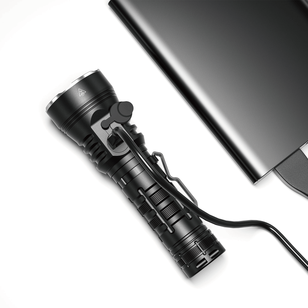 우벤 A22 고성능 LED 손전등 충전식 C타입 고휘도 초강력 랜턴 강력 후레쉬 라이트