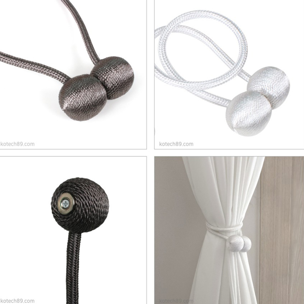 마그네틱 커튼타이 2P