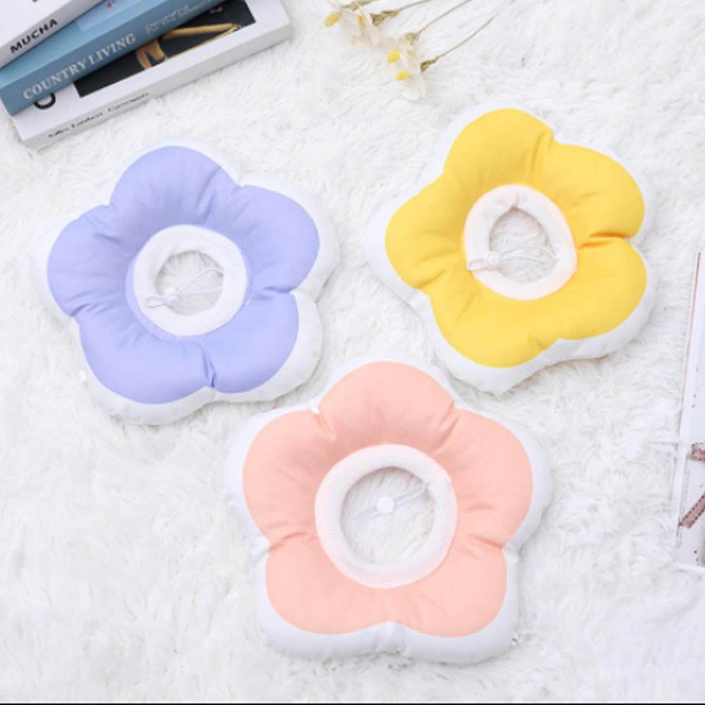 리치독스 강아지 넥카라 애견 고양이 깔대기 중성화 자수방수 S