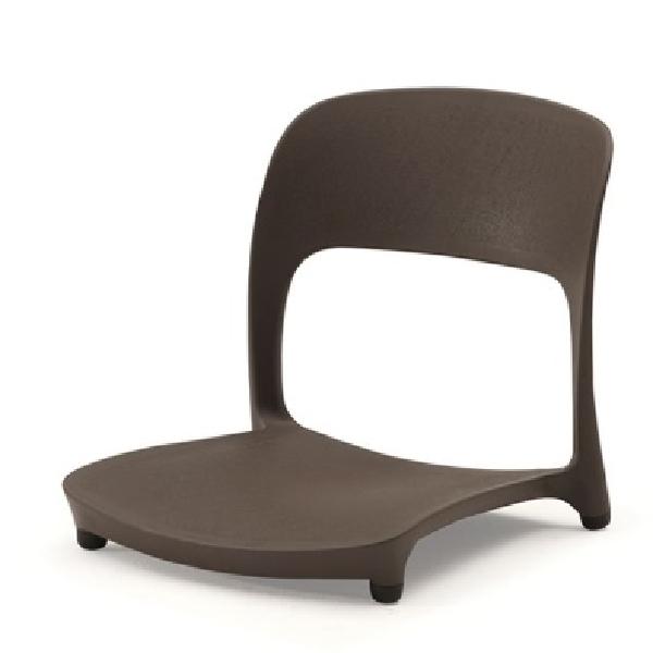 등받이 일식 일본 좌식 의자 일식집 식당 좌식의자 브라운