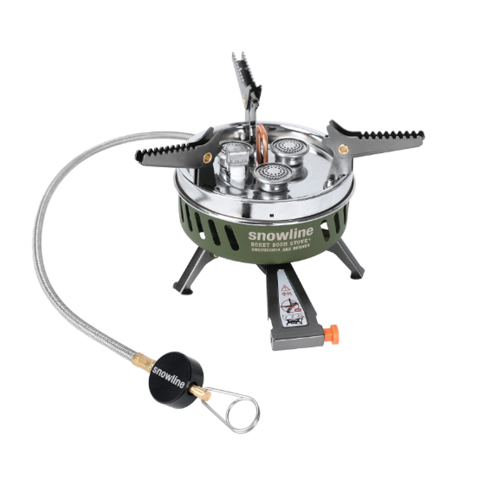 스노우라인 스토브 로켓 붐 플러스 백패킹 캠핑 고화력 가스 미니 버너