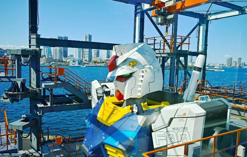 일본  요코하마 건담 팩토리 & 요코하마 마린타워 입장권 세트 이미지 2