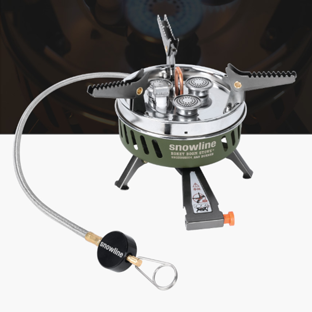 스노우라인 스토브 로켓 붐 플러스 백패킹 캠핑 고화력 가스 미니 버너