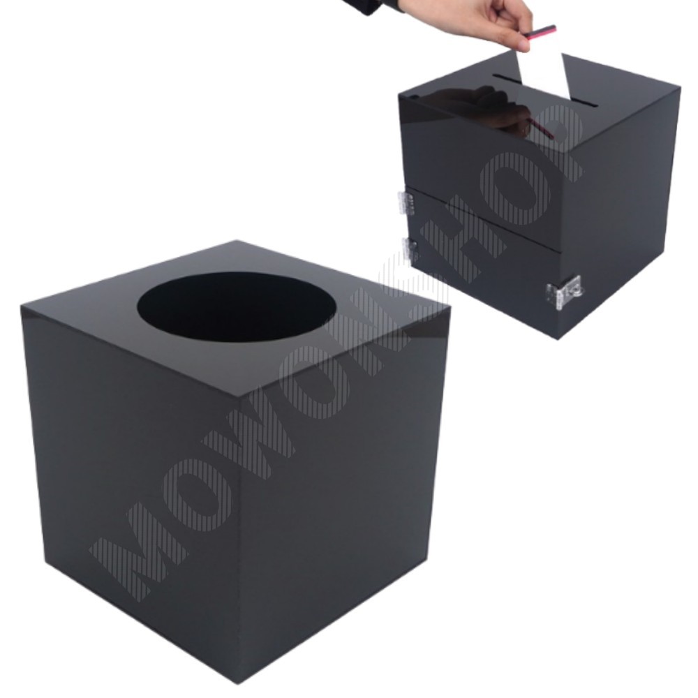 추첨통 경품함 뽑기함 경품 추첨함 아크릴 응모함 - 상품 이미지