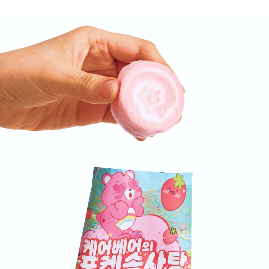 케어베어 유기농 포켓 한입 롤 솜사탕 간식 4g, 20개 이미지 3