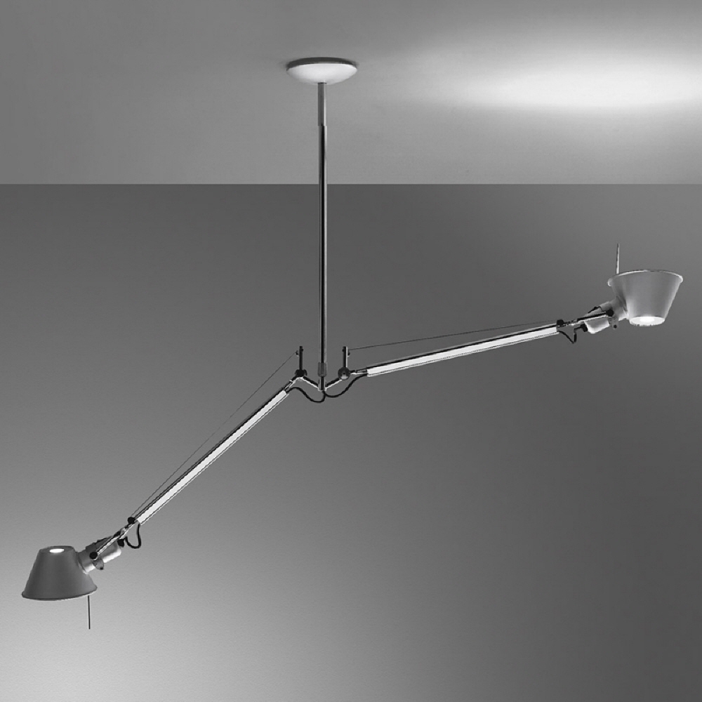 아르떼미데 TOLOMEO SUSPENSION 2 BRACCI Aluminium - 상세 이미지 2