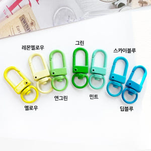(대용량 50p) 합금 경량 컬러 자물통 개고리 솔직 후기 | 실제 배치 사진 포함 - 상품 이미지 4