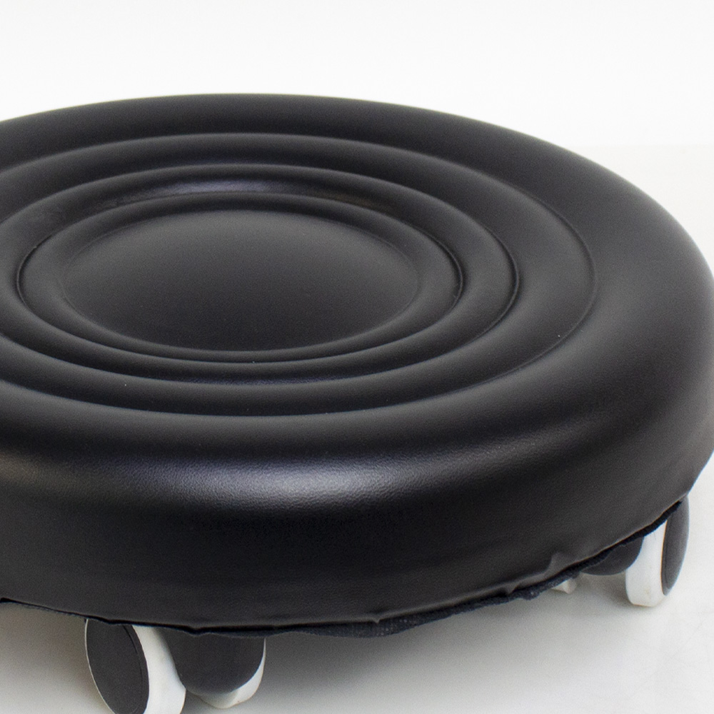 바퀴달린 의자 원형 둥근 작은 낮은 이동식 작업 엠보형