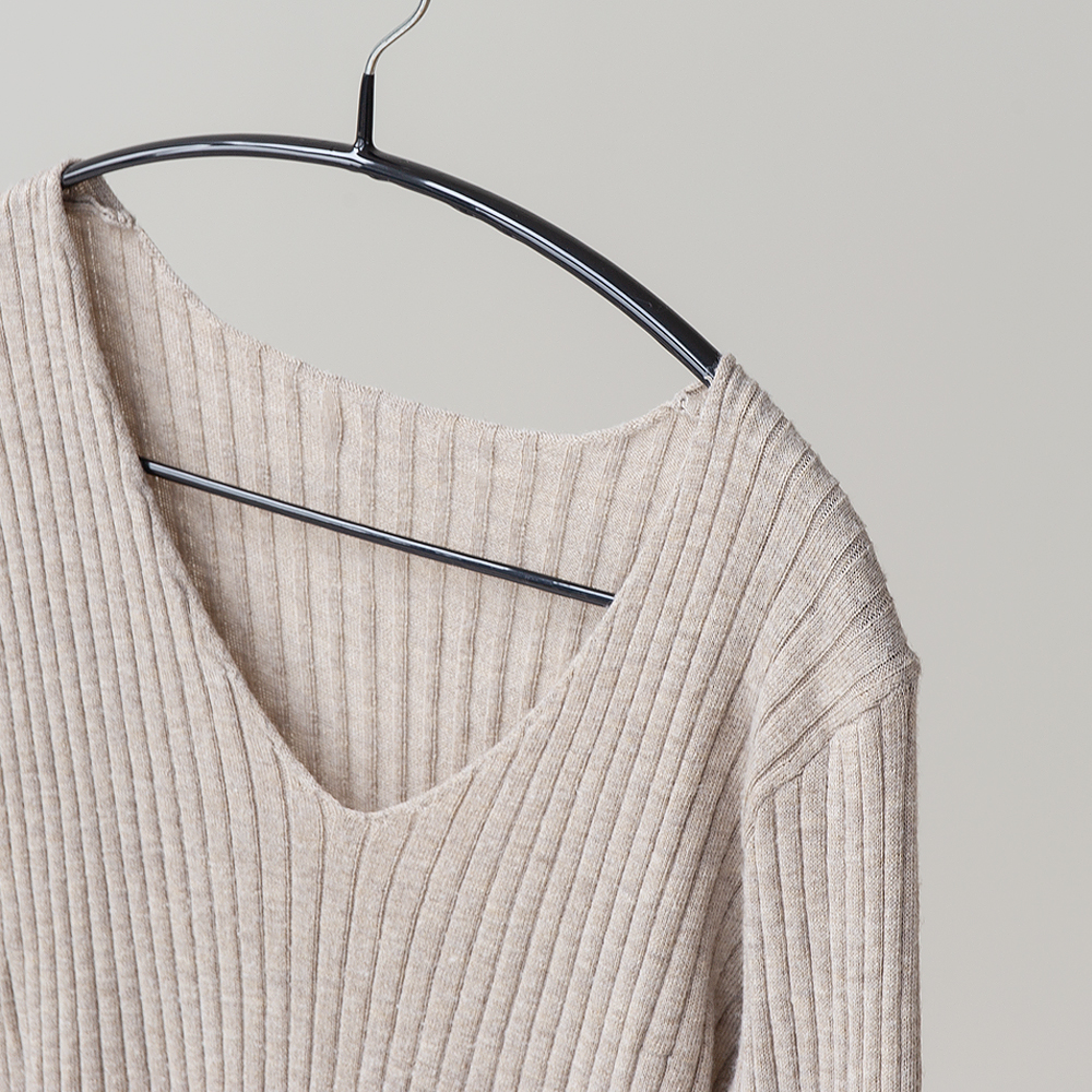 할메이드 어깨뿔방지 라운드형 셔츠 맨투맨 니트 논슬립 옷걸이 1P