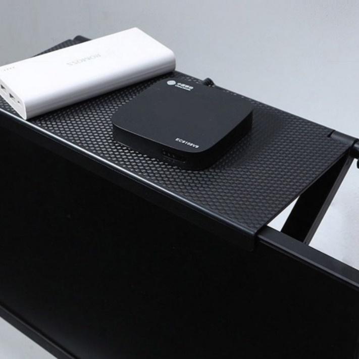 모니터 위 선반 TV 위 선반 컴퓨터 받침대 트레이 거치대