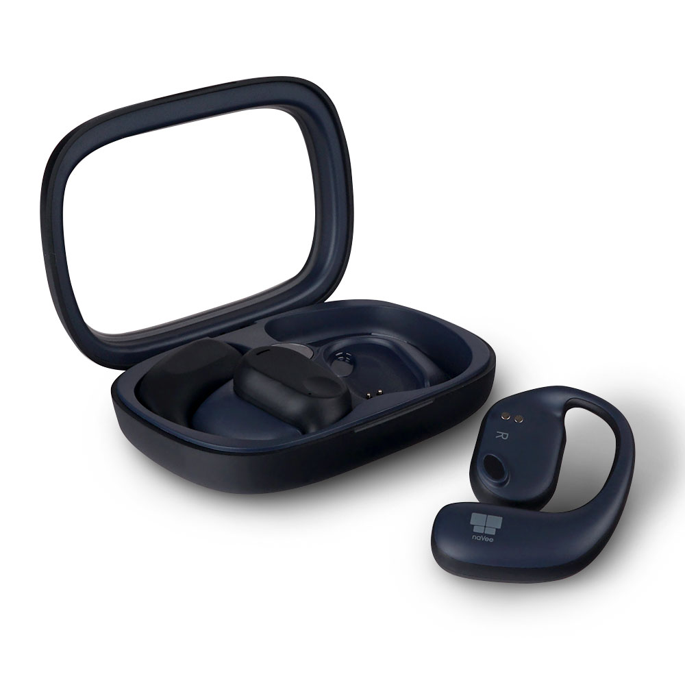 오픈형이어폰 블루투스이어폰 나비 NV5-OWE3S 제품 이미지