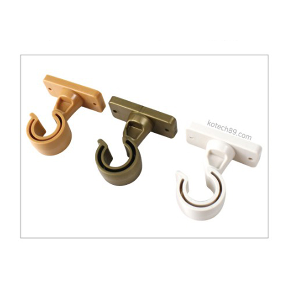 코텍 커튼 브라켓 25파이(25mm) 3개입