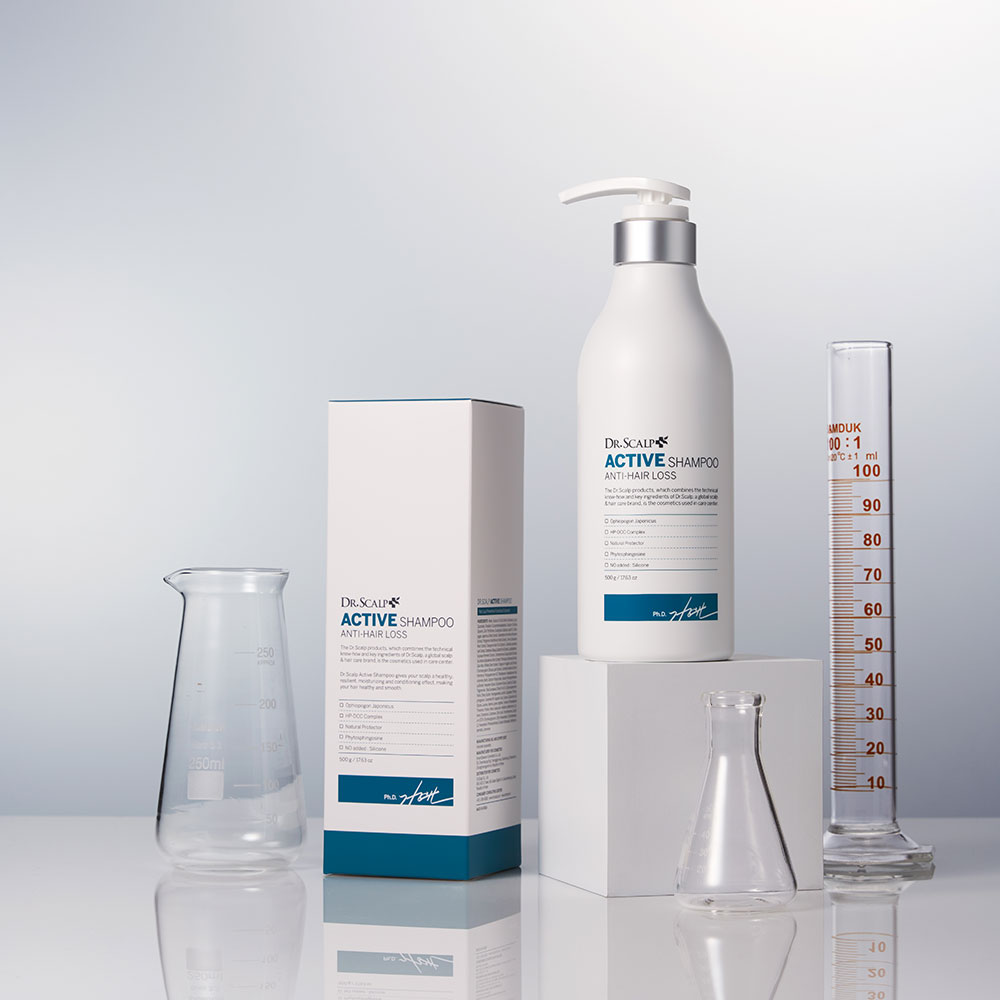 닥터스칼프 액티브 샴푸 500g (탈모완화/두피케어)