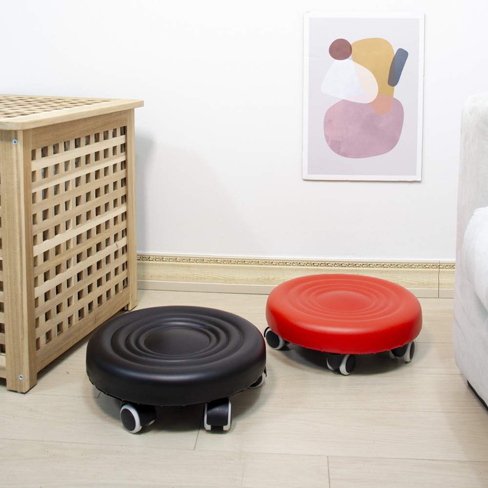 앉은뱅이 의자 바퀴달린 바닥앉는 이동 이동식 의자