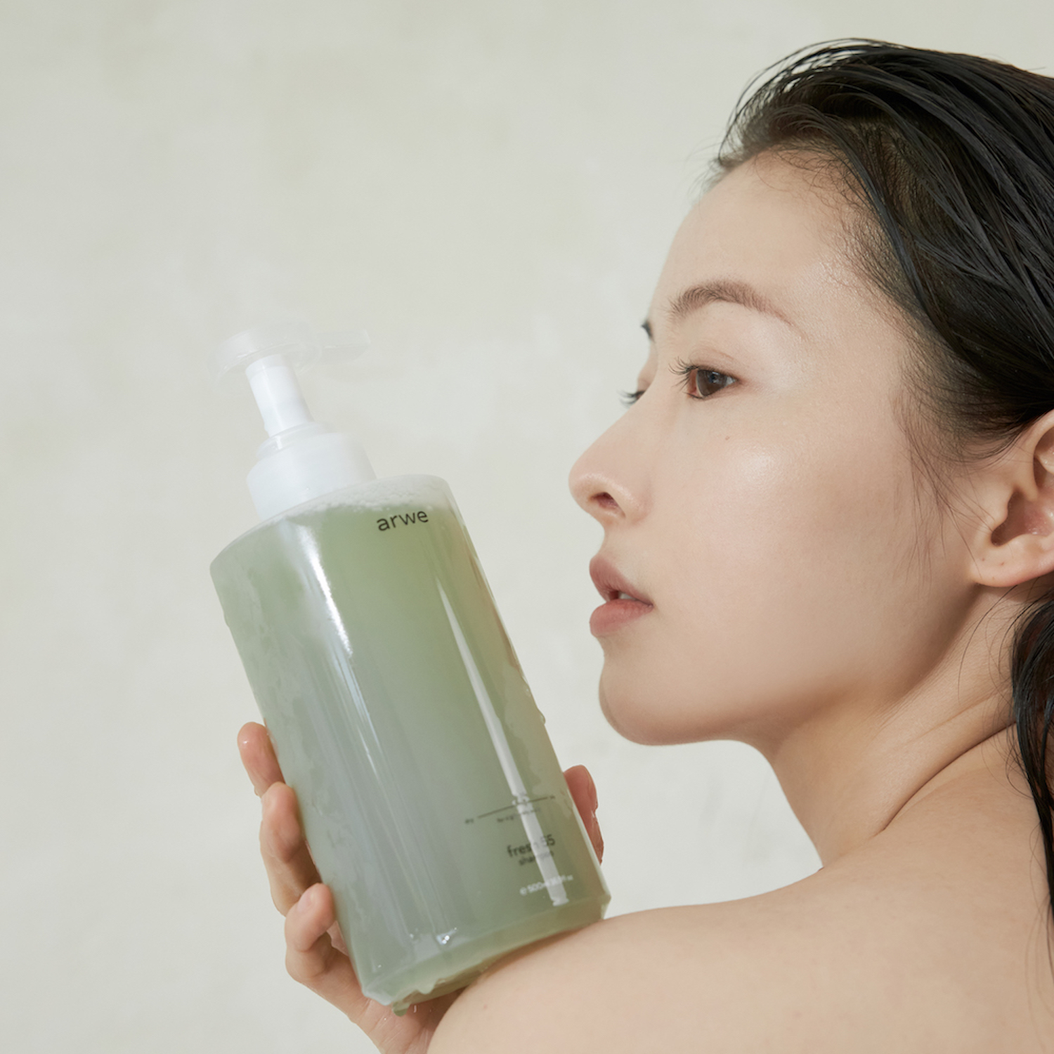 아르베 프레시 55 약지성 샴푸 500ml 이미지 3