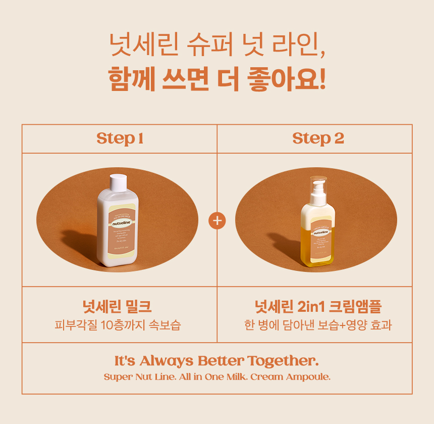 nutseline super nut cream ampoule 150ml