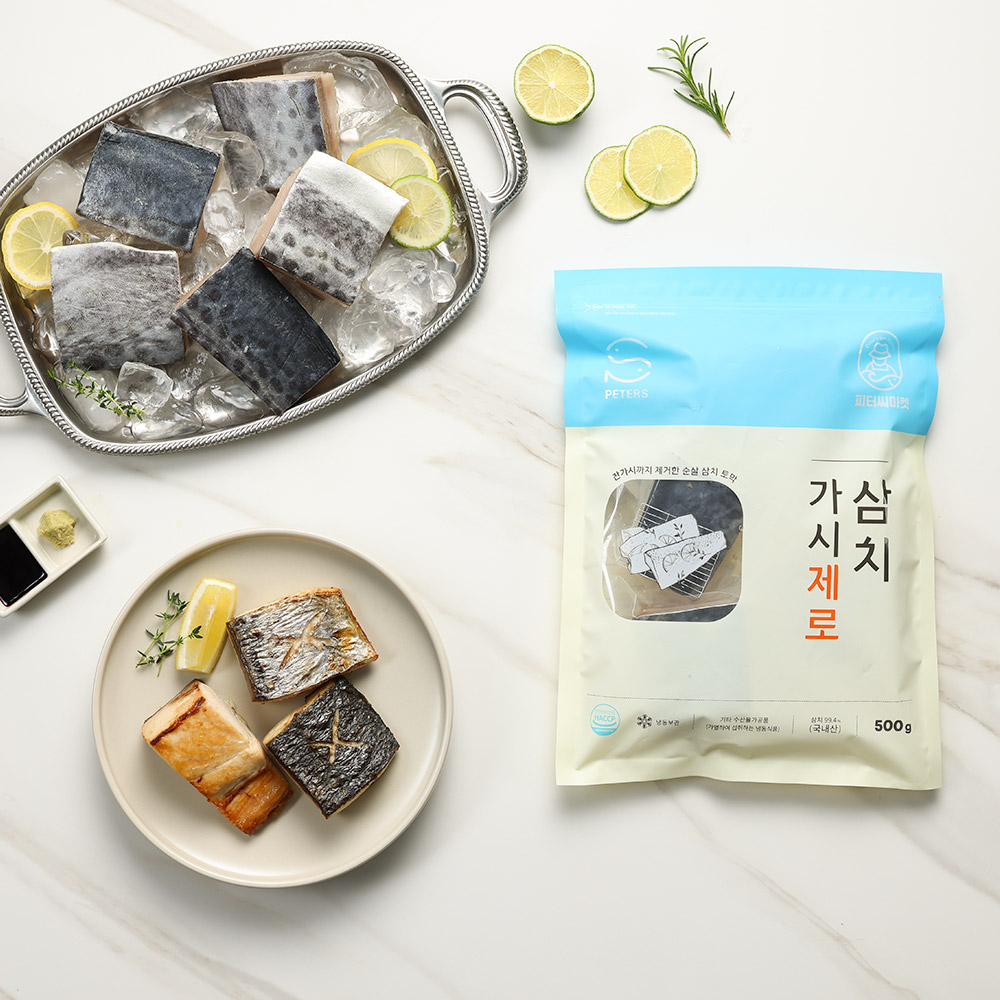 피터씨마켓 가시제로 국산 순살 삼치 500g, 1개 - 메인 이미지