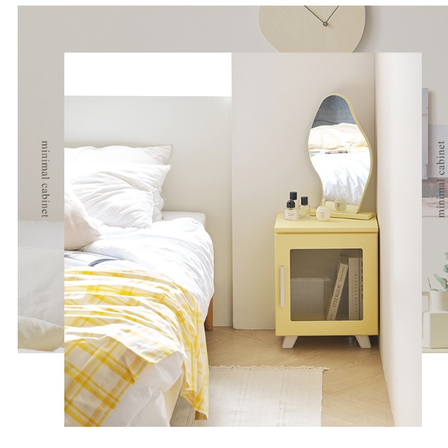 낮은 장식장 소형 미니 진열장 유리문장식장 작은 장식장