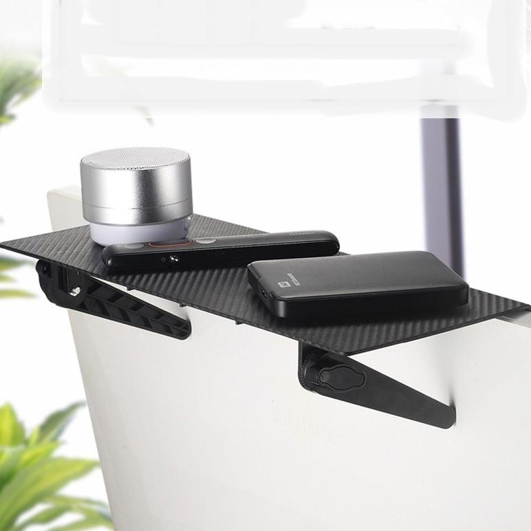 모니터 위 선반 TV 위 선반 컴퓨터 트레이 받침대 거치대