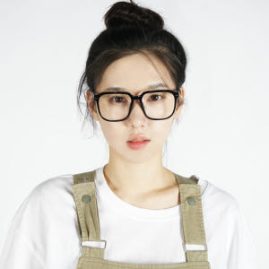 레트로 대두 사각 뿔테안경 오버핏 큰얼굴 큰안경테 블루라이트 검정 빛번짐... 솔직 후기 | 실사용자 리뷰 분석 - 상품 이미지 2