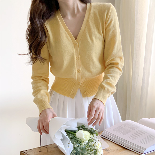 메릴 캐시미어 브이넥 니트 가디건 FW 데일리룩 가을니트 cd3035