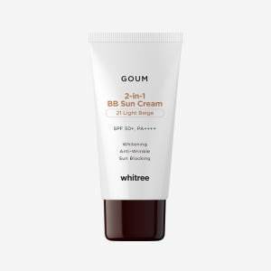 화이트리 고움 투인원 비비 선크림 40ml 라이트베이지 네추럴베이지 솔직 후기 | 피부 타입별 분석 - 상품 이미지 4