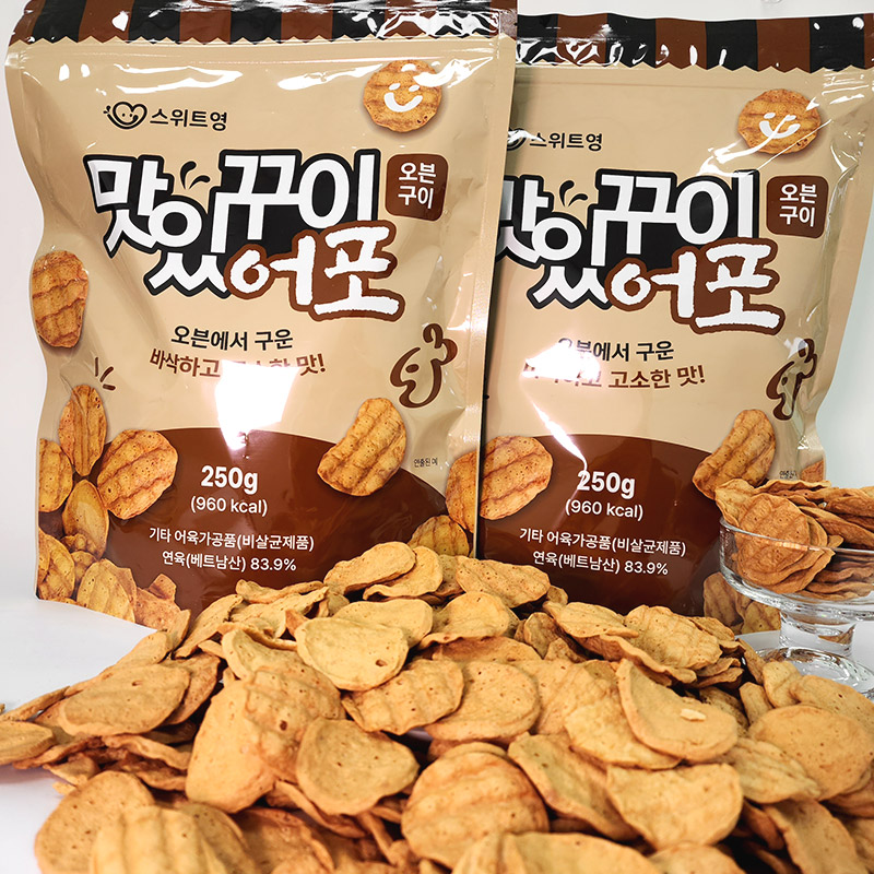 스위트영 맛있꾸이 어포 스낵 250g 이미지 6