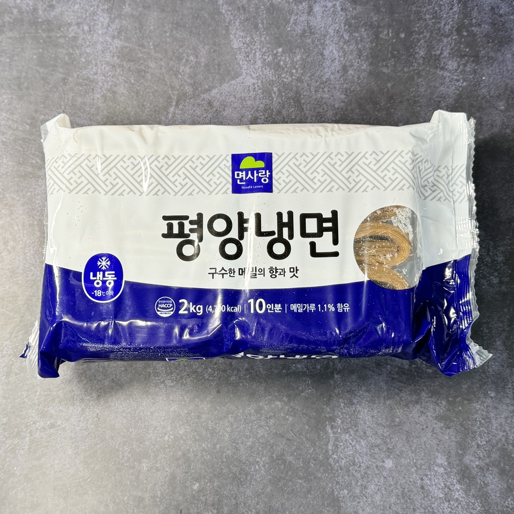 면사랑 평양냉면 사리 냉면면 업소용 비빔 물 냉면 사리 2kg, 6개 - 상세 이미지 3