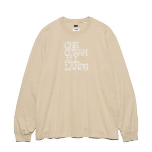 나나미카 24SS OOAL L/S Graphic Tee nanamica 착용 후기 | 사이즈/핏 총정리 - 상품 이미지 4