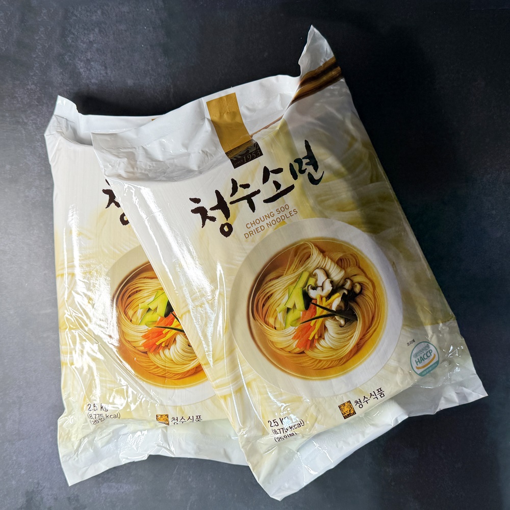 청수식품 청수소면 국수 옛날국수 소면 2.5kg, 6개 - 상세 이미지 5