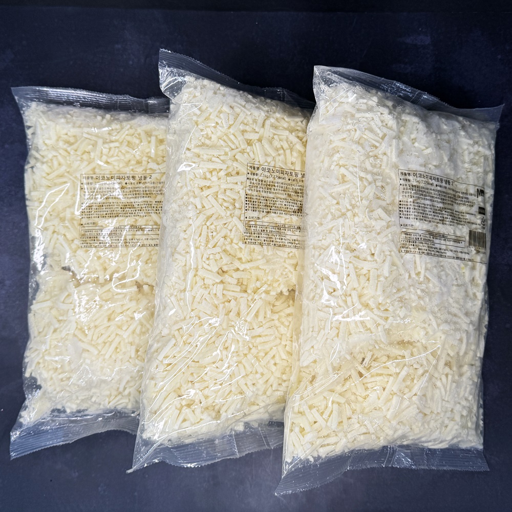 썬리취 업소용 냉동모짜렐라치즈 피자 자연치즈 50% 2.5kg, 1개 - 상세 이미지 5