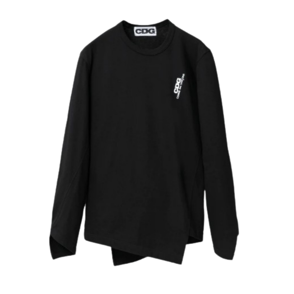 꼼데가르송 CDG 티셔츠 BIAS LONG SLEEVE SZ-T062 - 메인 이미지