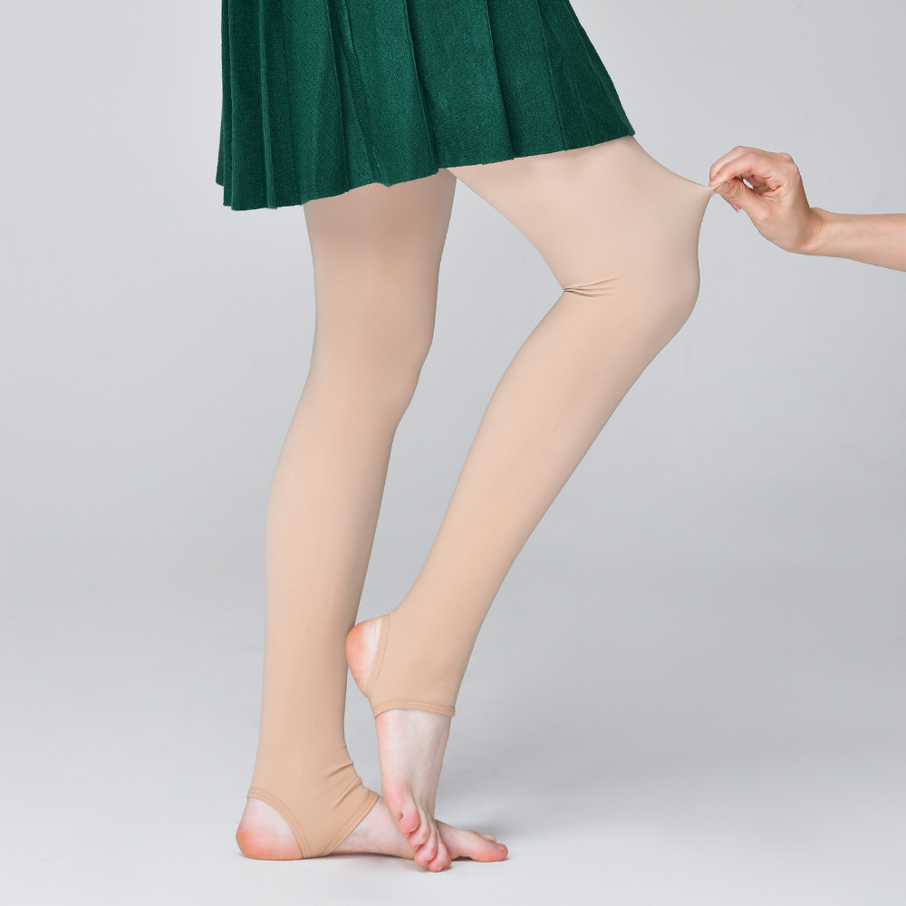 여성 골프 스타킹 기모 겨울 레깅스 타이즈 150D 스킨 고리