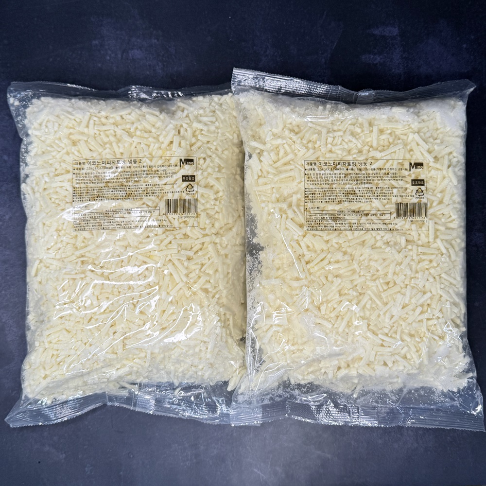 썬리취 업소용 냉동모짜렐라치즈 피자 자연치즈 50% 2.5kg, 1개 - 상세 이미지 2