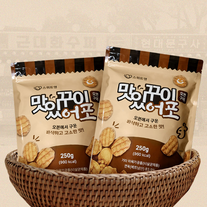 스위트영 맛있꾸이 어포 스낵 250g - 상세 이미지 4