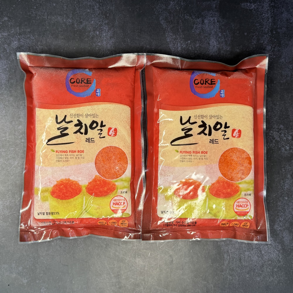 코아 냉동 날치알레드 업소용 날치알 800g, 20개 - 상품 이미지