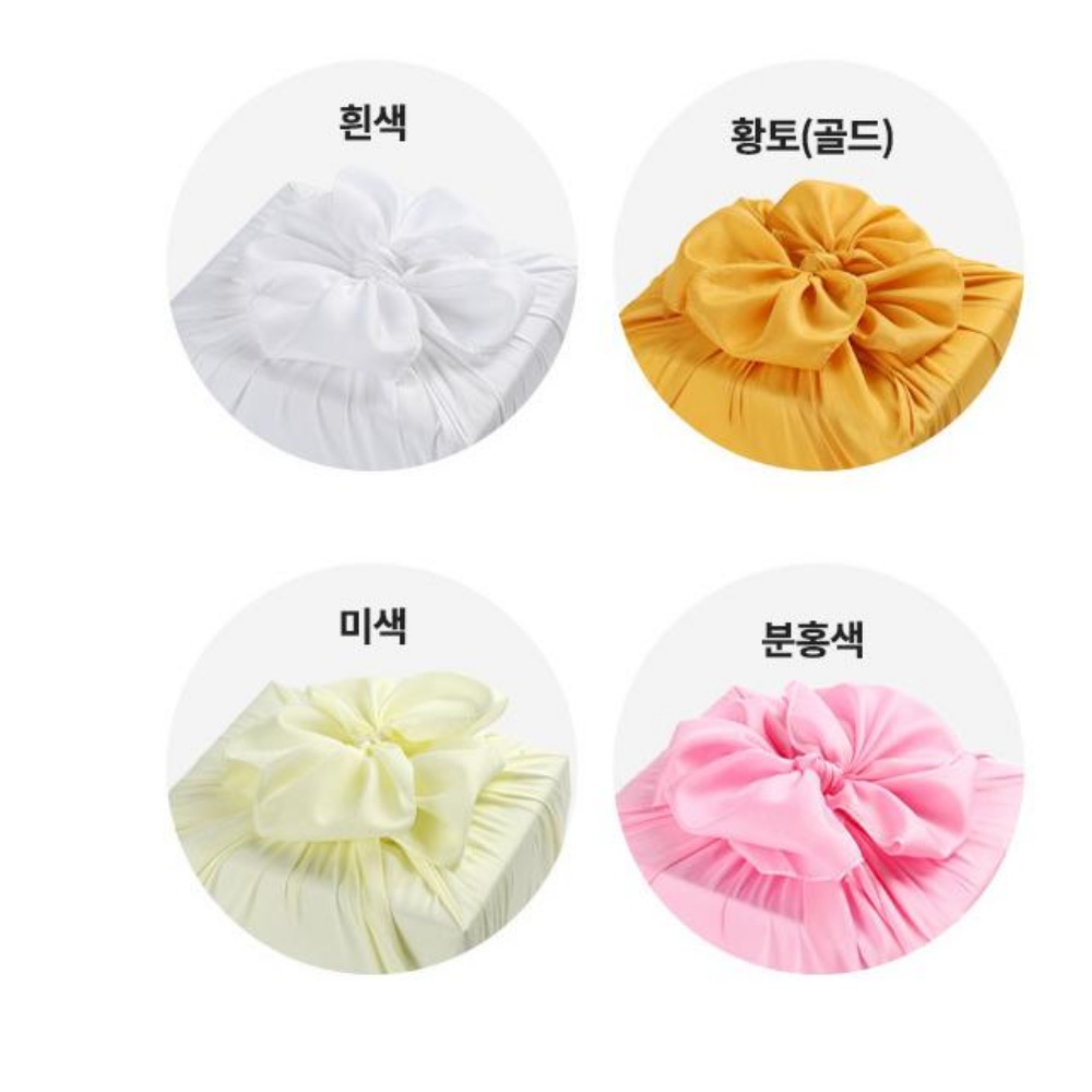 크리스탈 포장용 돌잔치 양단 겹 설날 양면 설포장 보자기 - 상세 이미지 3